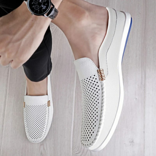 Imported Half-White Loafer Shoes for Men