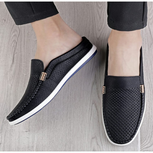 Imported Half Loafer Shoes For Men- Black