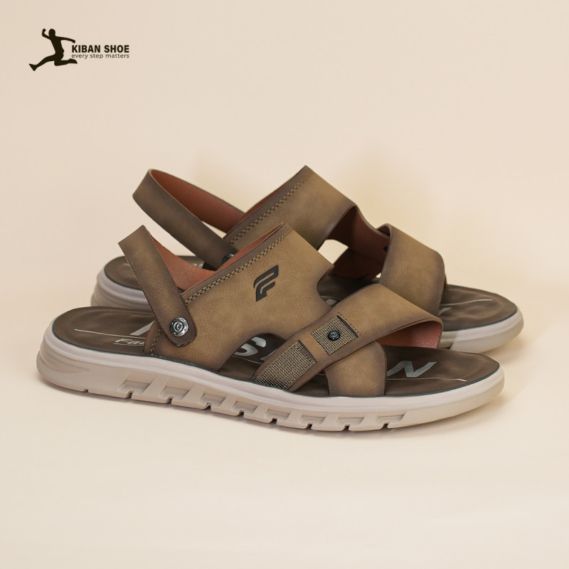 Men's All-Weather Premium Comfort Leather Sandals