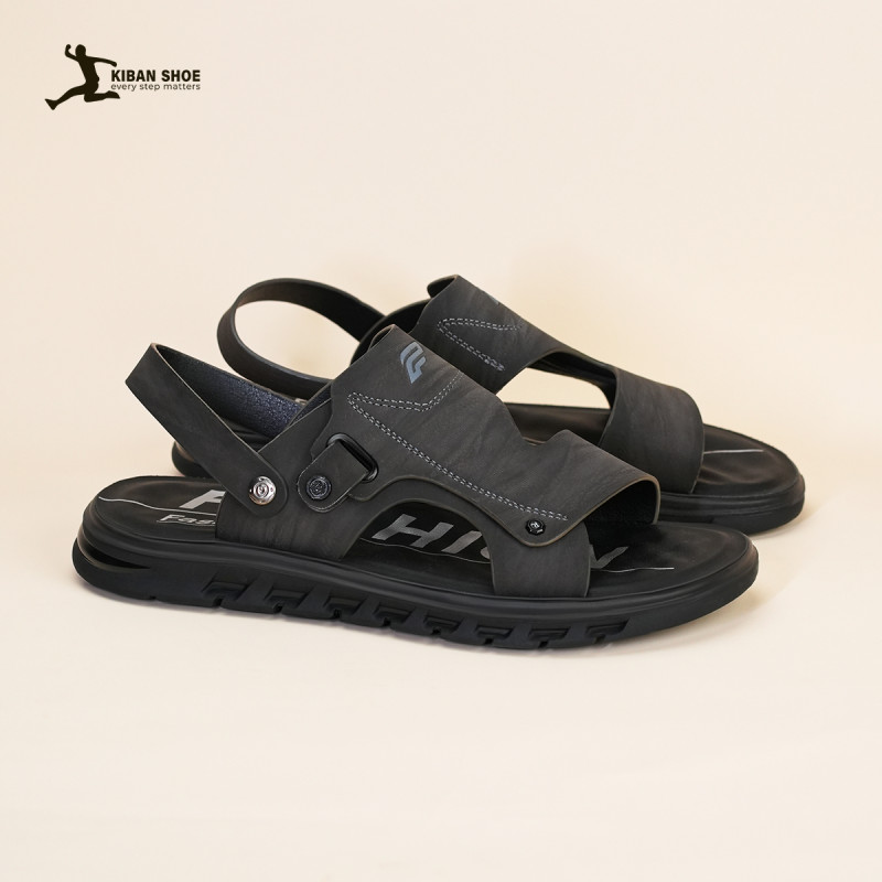 Men's All-Weather Premium Leather Sandals - Combine